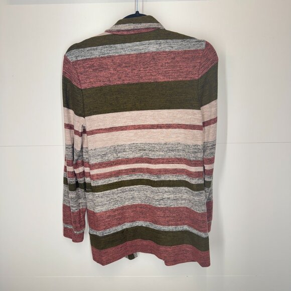 NWOT Stitch Fix | Bobeau Jemmy Brushed Striped Cardigan - Picture 2 of 6